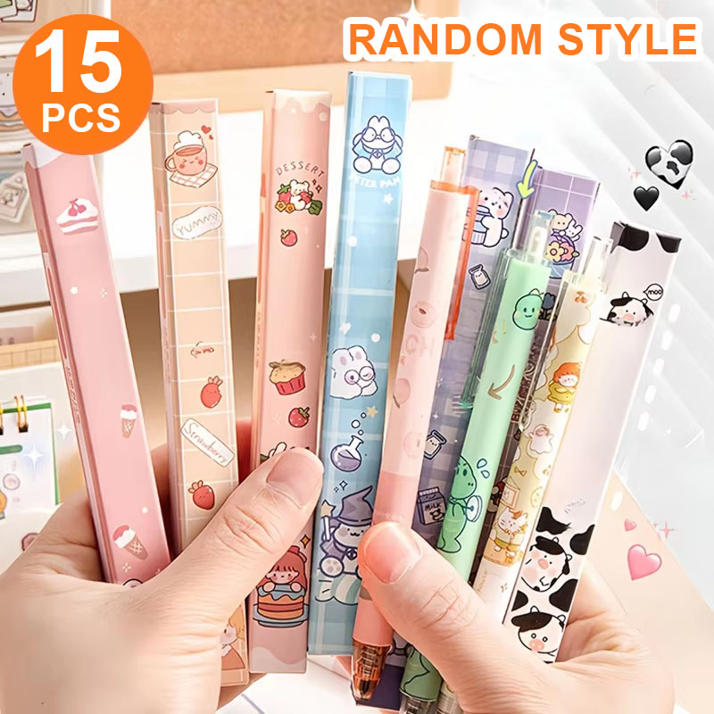 15 bolígrafos de gel individua - Stationery Supplies Business reseña y precio
