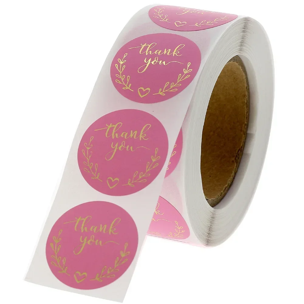 50-500 pegatinas de agradecimi - Stationery Supplies Business reseña y precio