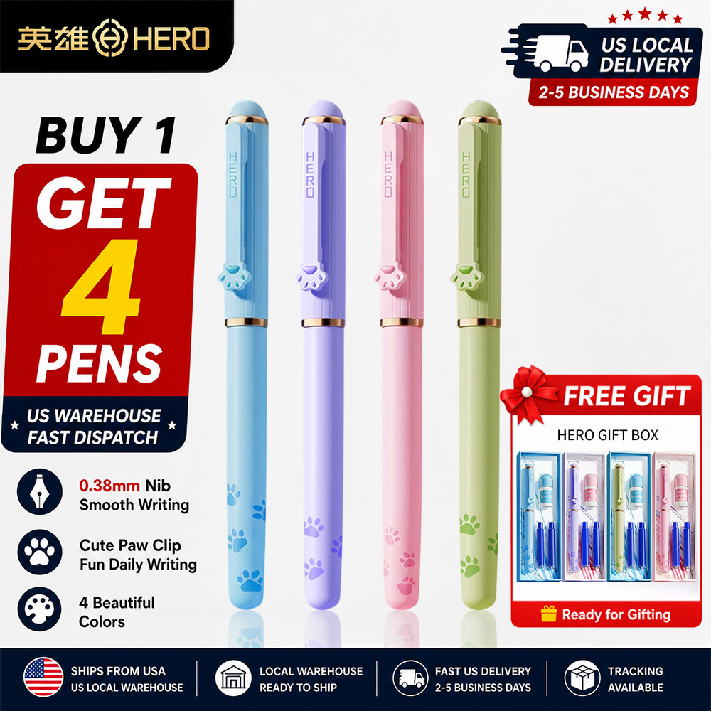 Bolígrafo borrable Hero 360M C - Stationery Warehouse reseña y precio