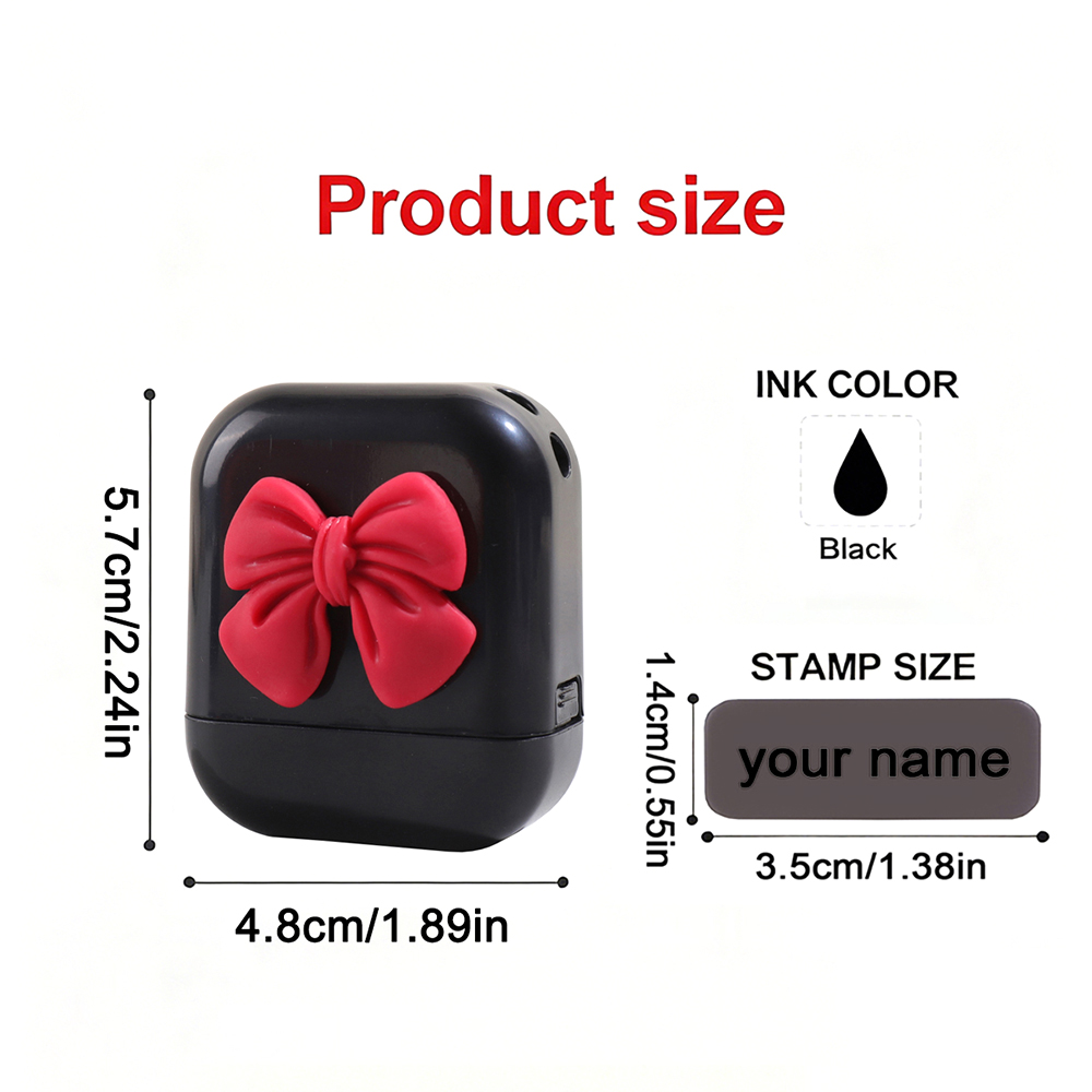Sello Personalizado con Nombre - Self Inking Stamp reseña y precio