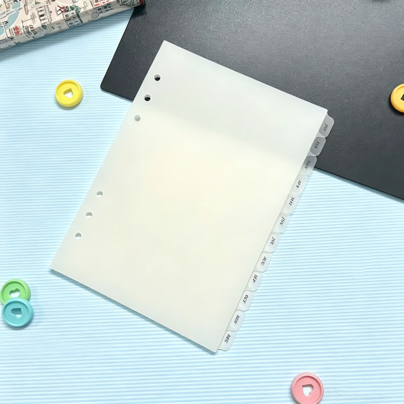 Separador de Hojas Sueltas A5  - Index Tab Divider reseña y precio