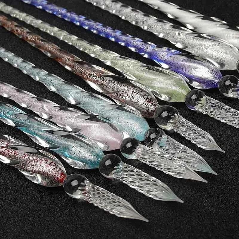 Juego de plumas de cristal de  - Fountain Pen Ink reseña y precio