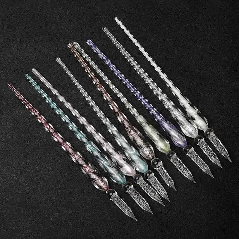 Juego de plumas de cristal de  - Fountain Pen Ink reseña y precio