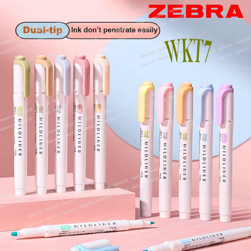 Rotulador resaltador Zebra WKT - Zebra Pen Mildliner reseña y precio