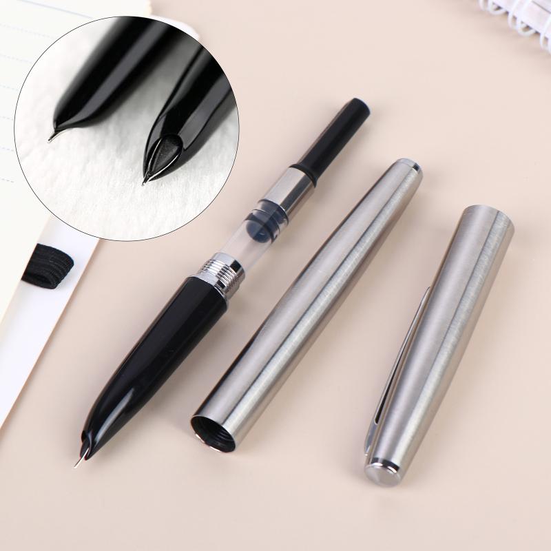 Pluma estilográfica de acero 9 - Fountain Pen Ink reseña y precio