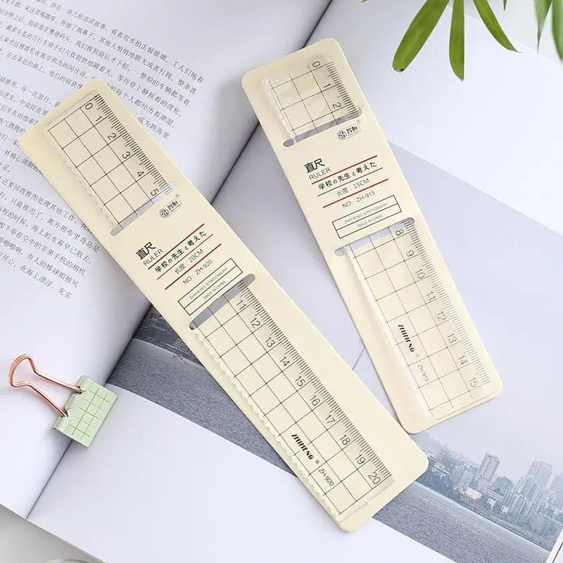 1 Uds Simple15cm 18cm 20cm reg - Ruler Set Transparent reseña y precio