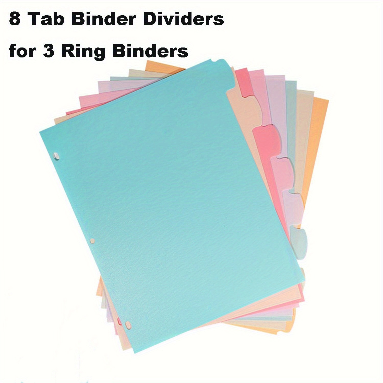 Separadores de 8 pestañas para - Index Tab Divider reseña y precio